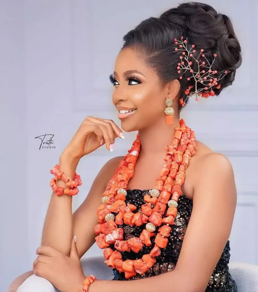 african gel hairstyle for traditional wedding