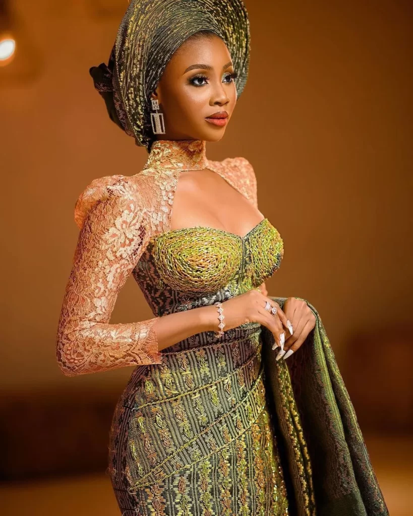 Ankara Yoruba Bride Outfits