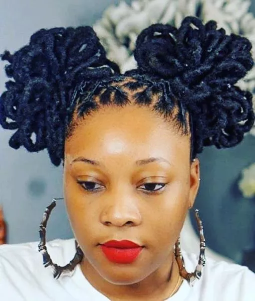 Crisscross dreadlock
