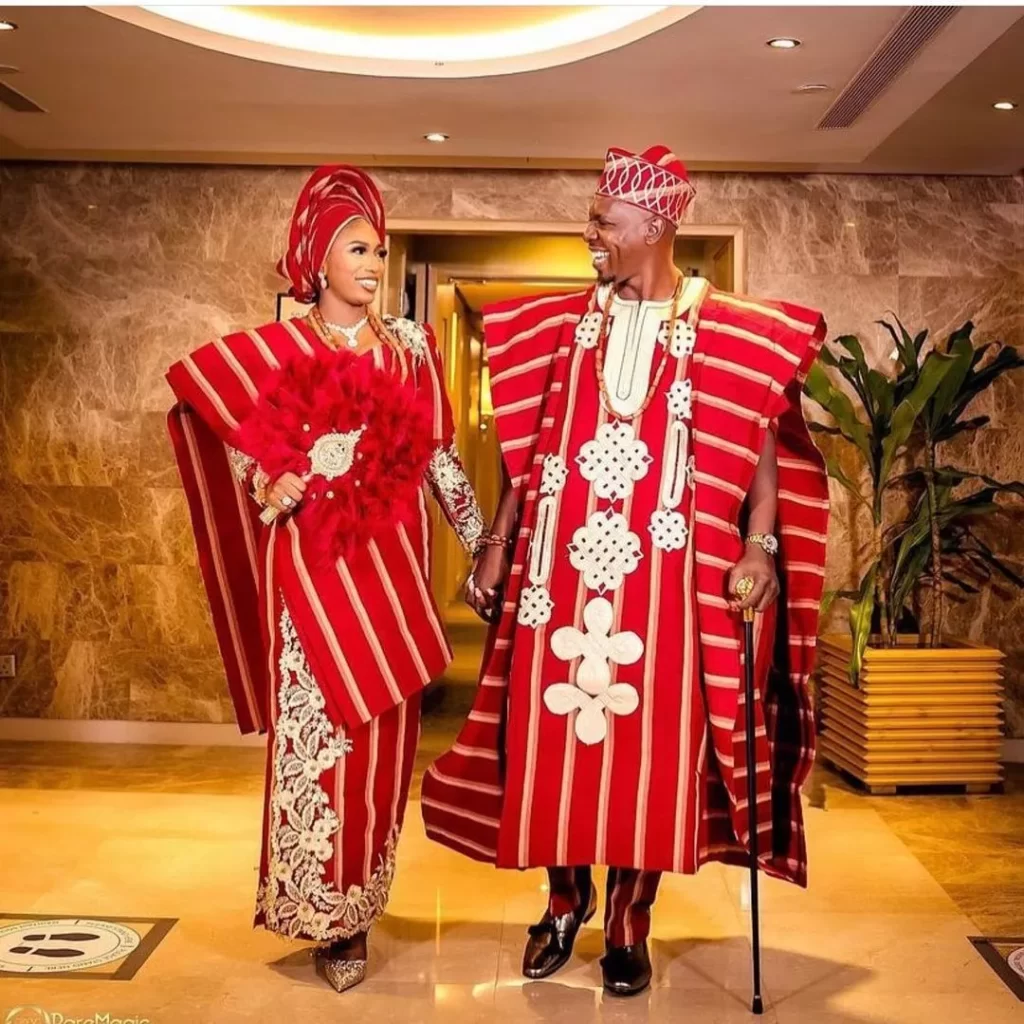 Yoruba Introduction Outfits for Couples