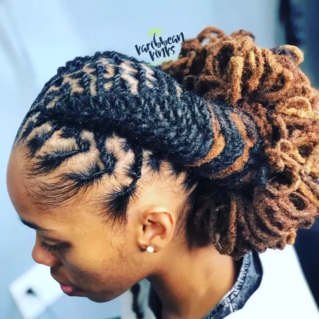 Pulled back knot