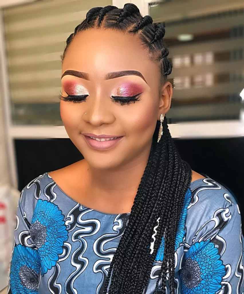 Stunning Cute Ghanaian Braids Styles