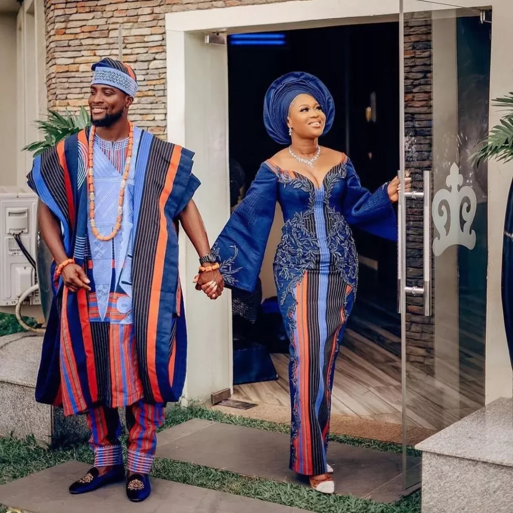 Yoruba Dress Styles for Couples