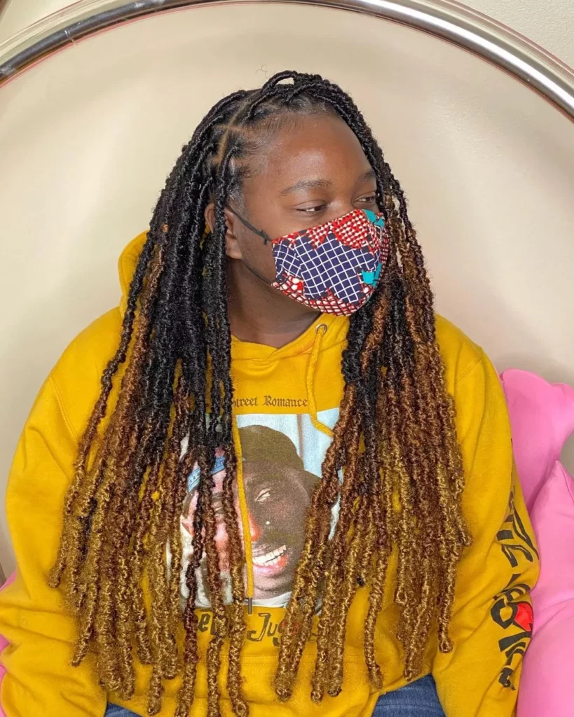 Ombre Reggae locs