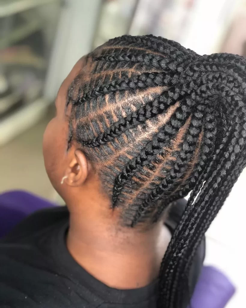 Hourglass Cornrows