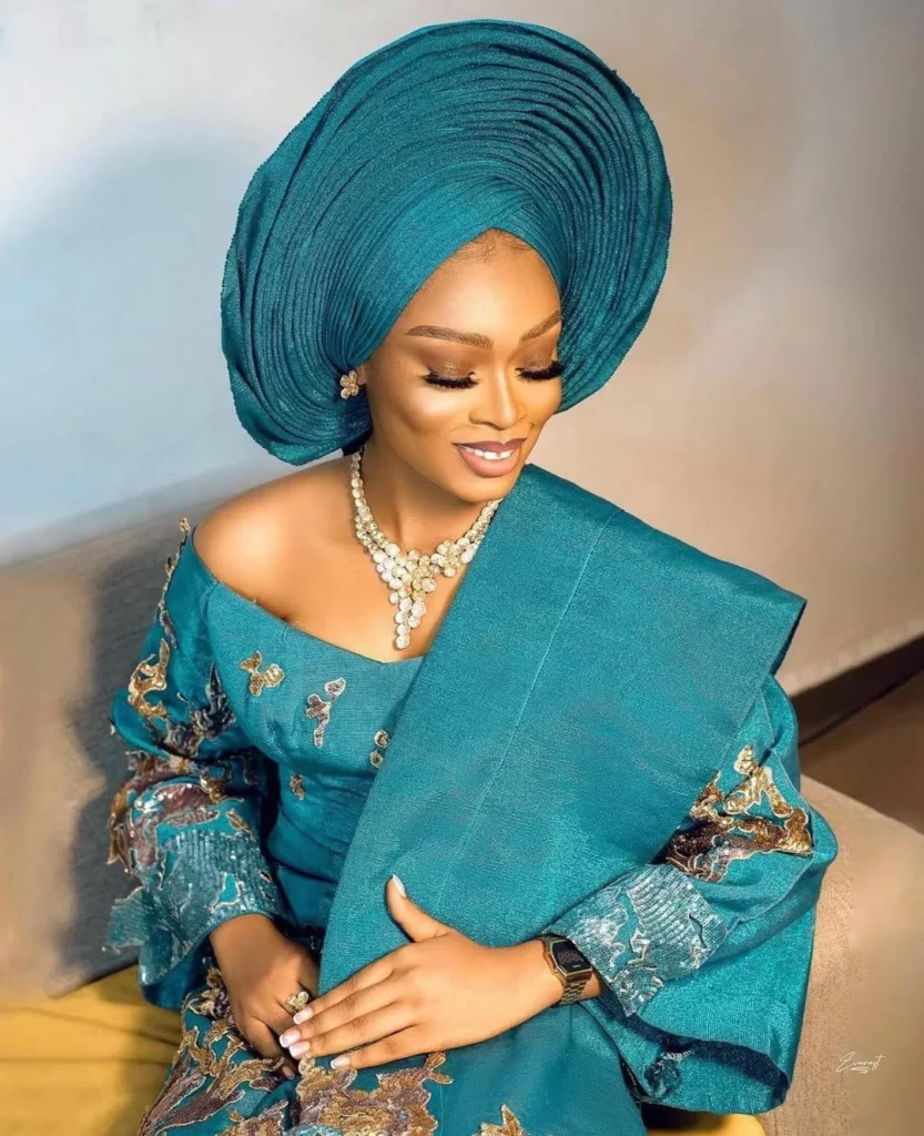 Asoke Yoruba Bride Outfits