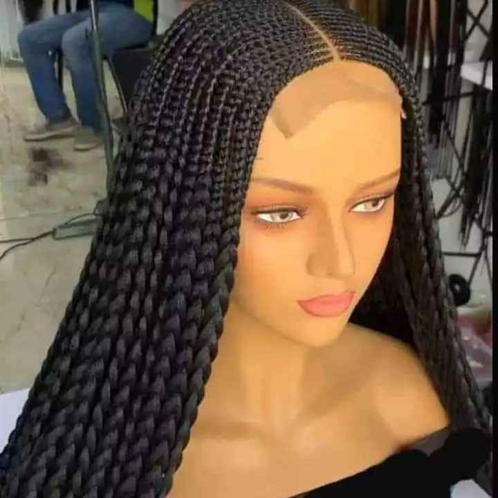 Jumbo Braids Cornrows Wig