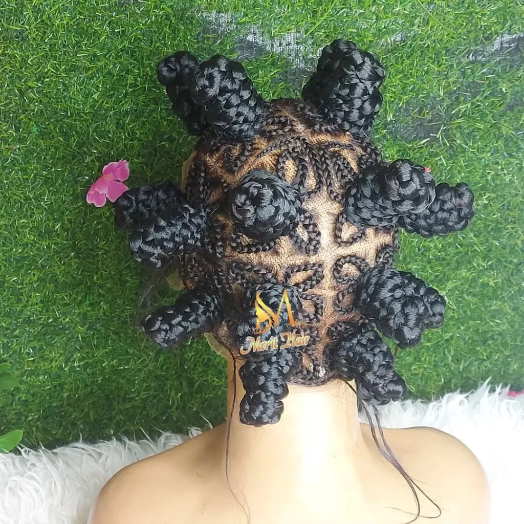Ghana Weaving Shuku Styles On Bantu Knots
