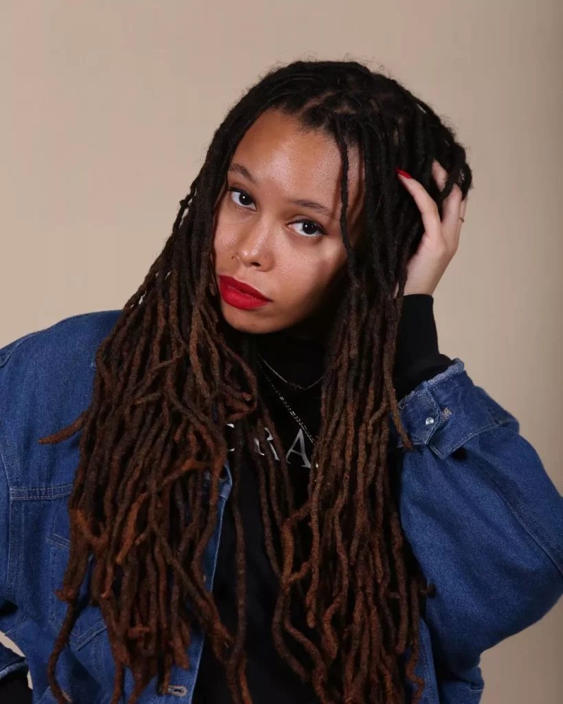 Locs styles for women