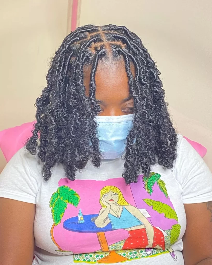 Extra fluffy butterfly locs