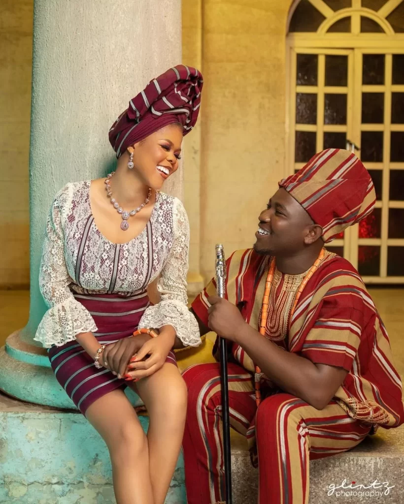 Yoruba Introduction Outfits for Couples