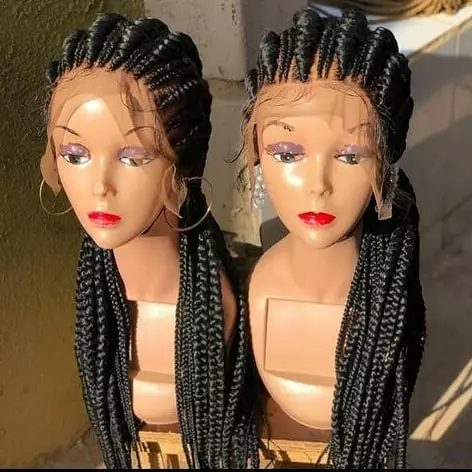 Jumbo And Tiny Ghana Braids Hairstyles