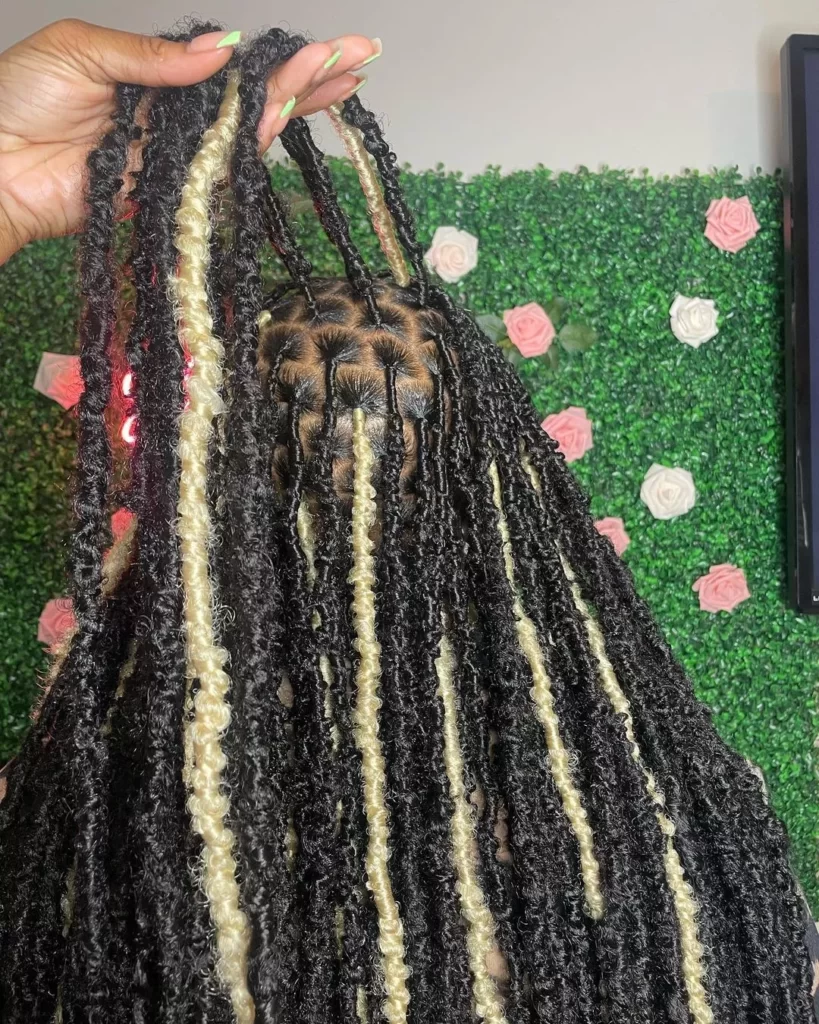Distressed locs