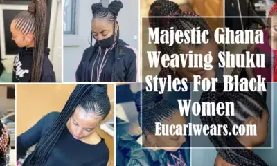 Majestic Ghana Weaving Shuku Styles For Black Women