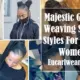 Majestic Ghana Weaving Shuku Styles For Black Women