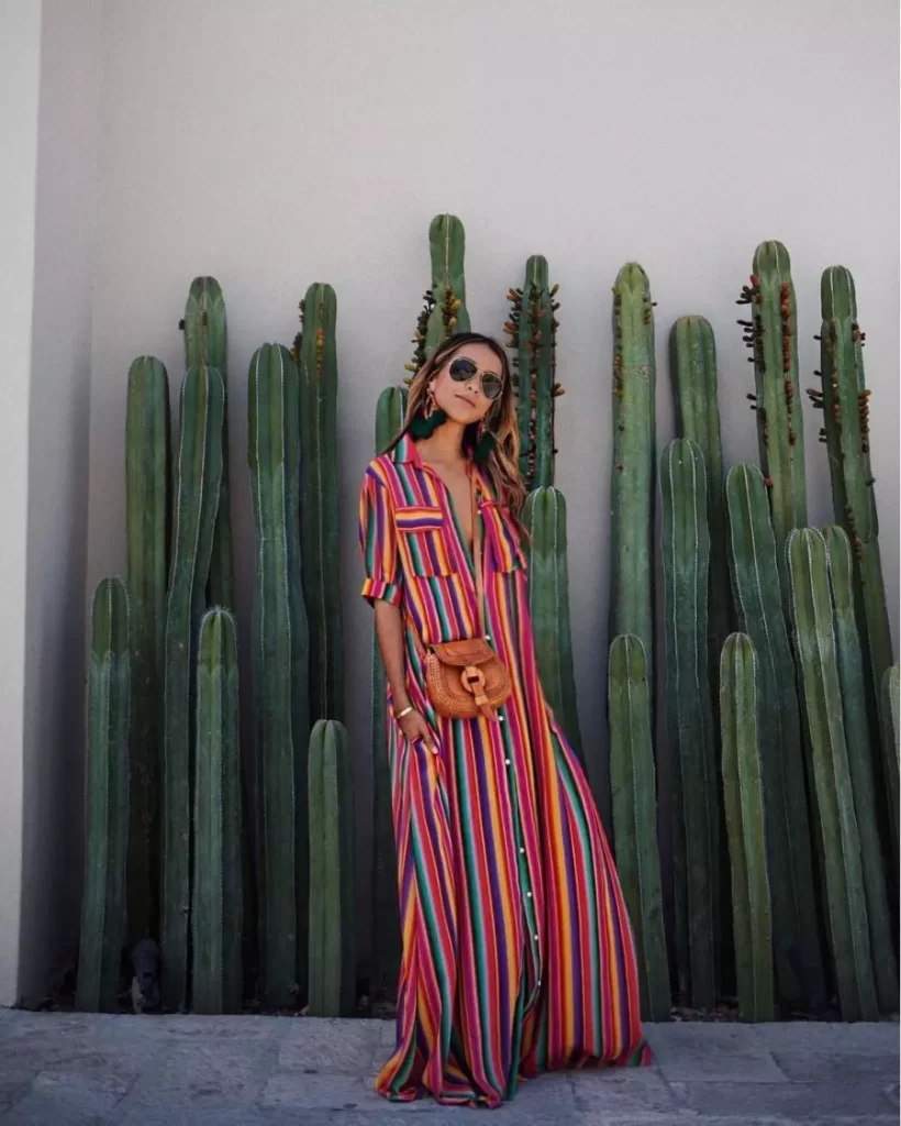 Voluminous Tiered Maxi Print Dress