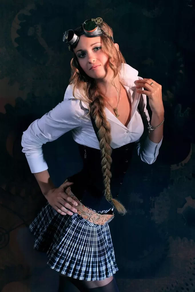 Steampunk skirt styles