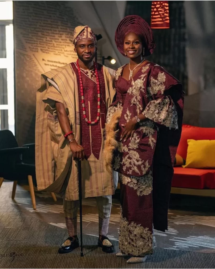 Yoruba Dress Styles for Couples