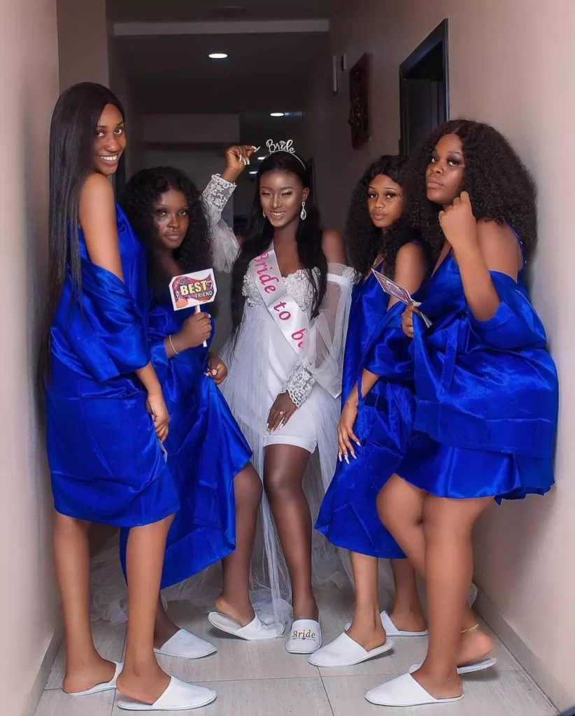 what color does bride wear to bridal shower