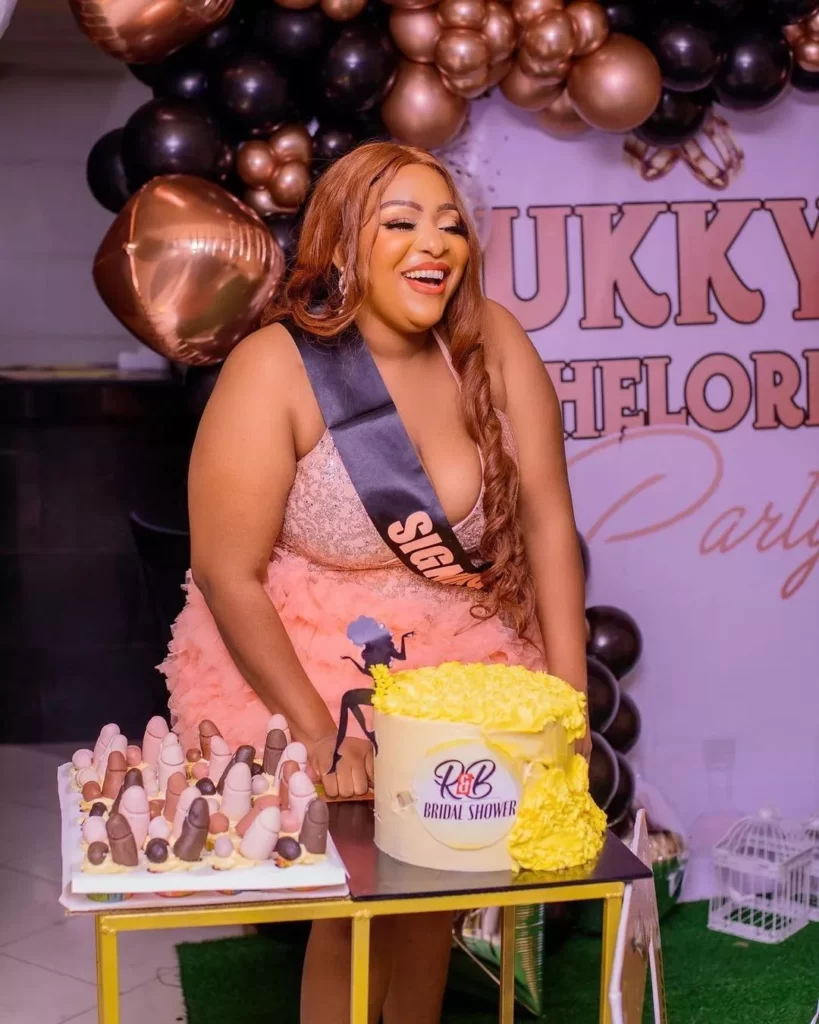 Nigerian Bridal Shower Cakes