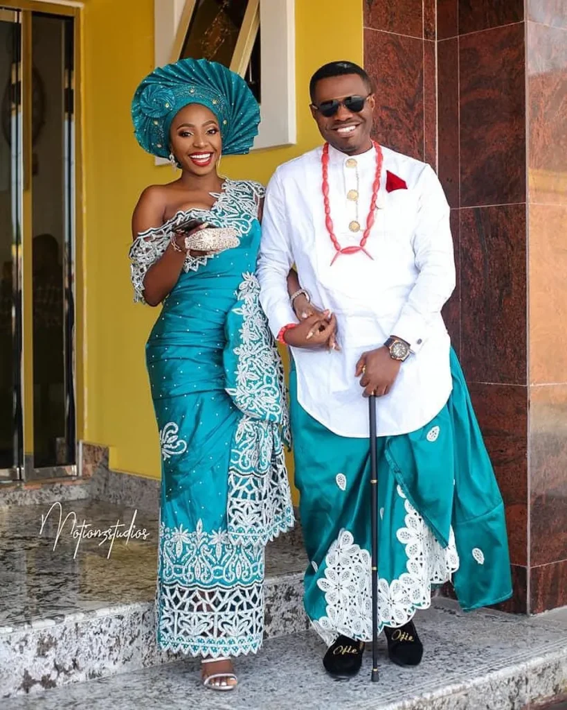 Ibibio Traditional Wedding Attire For couples