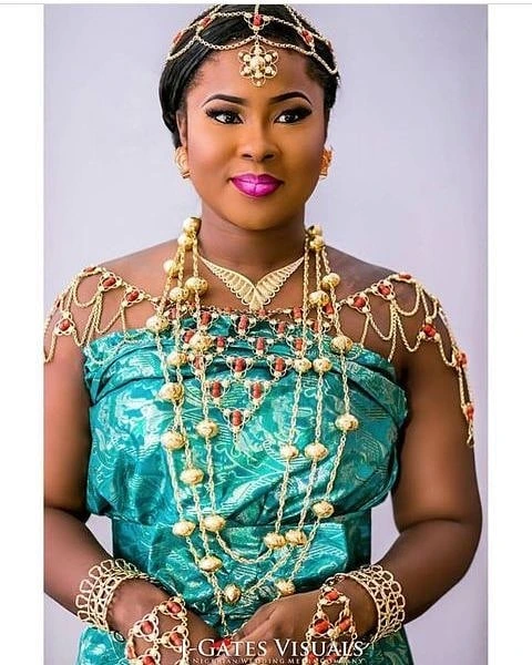 Beads for itsekiri bride