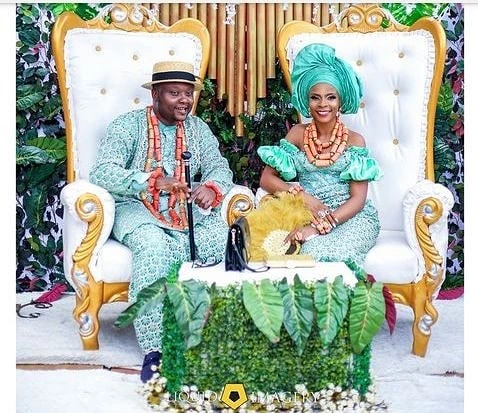 Itsekiri Traditional attire for male and female