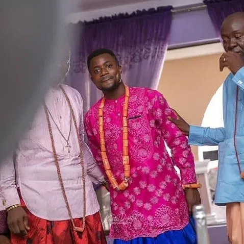 Itsekiri Traditional Wedding Attire For the groom