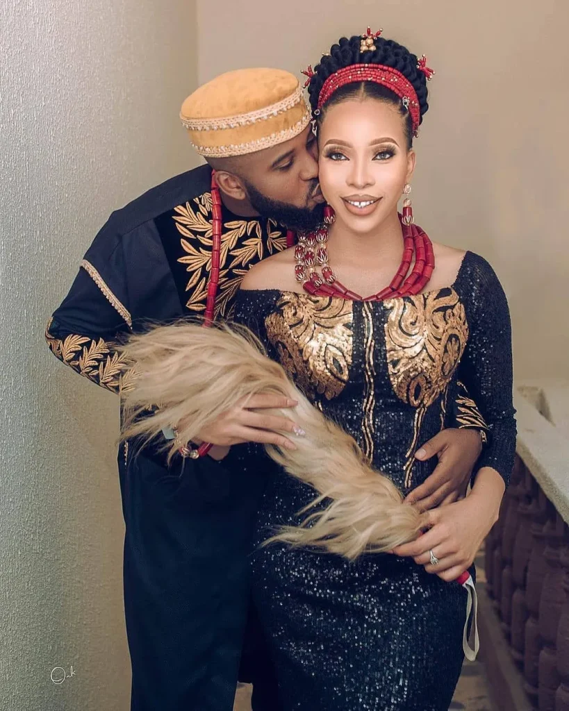 How is traditional marriage done in Bini?