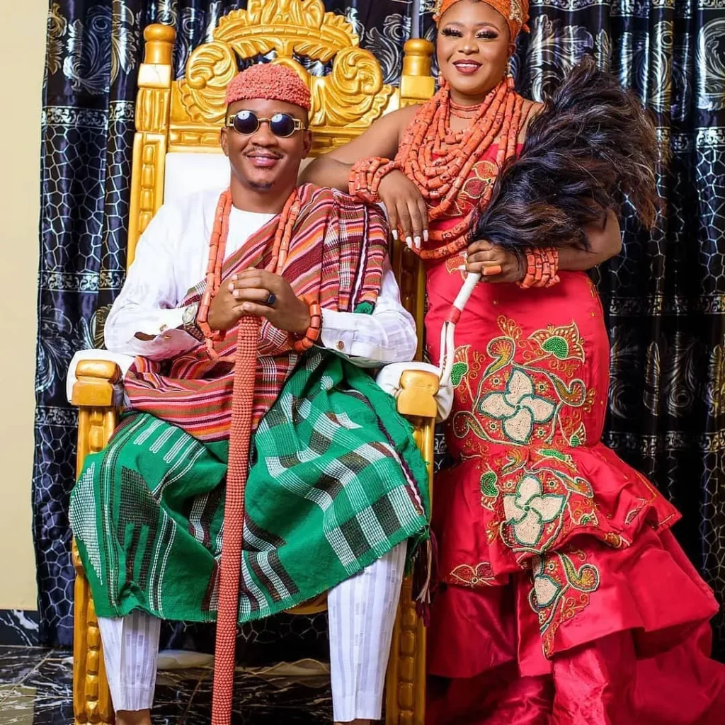 Esan traditional attire for couples