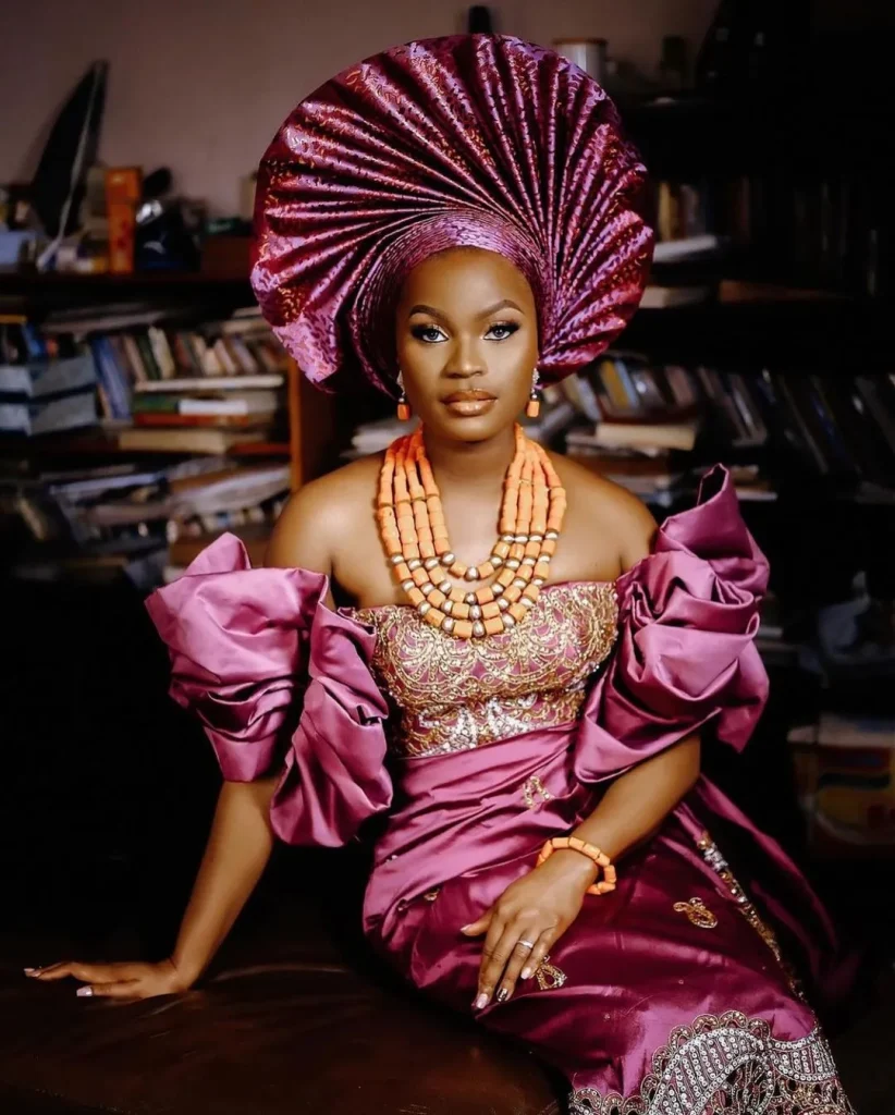 Ibibio cultural attire for bride