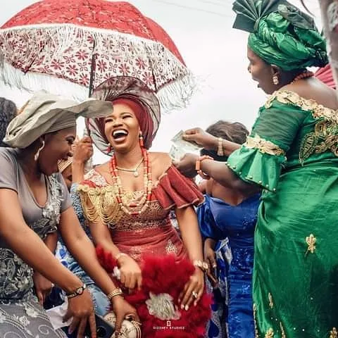 Ibibio female traditional attire