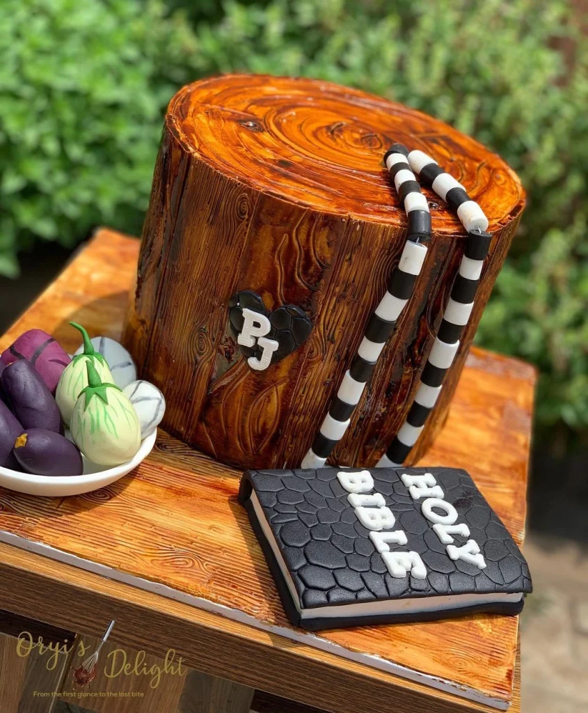 Tiv traditional wedding cakes