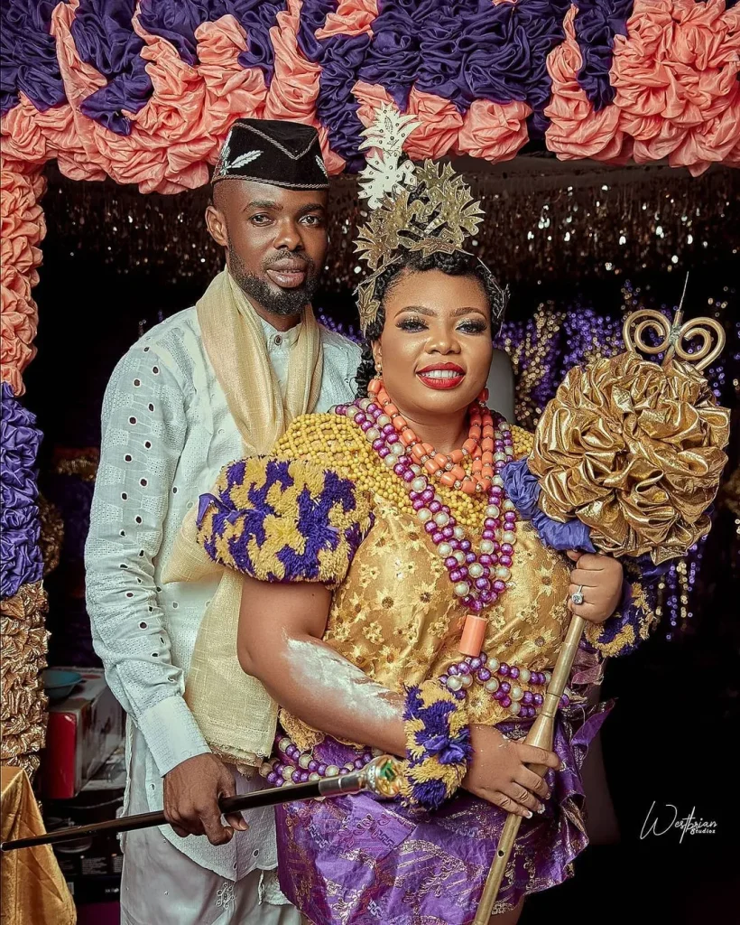 Ibibio Traditional marriage decoration