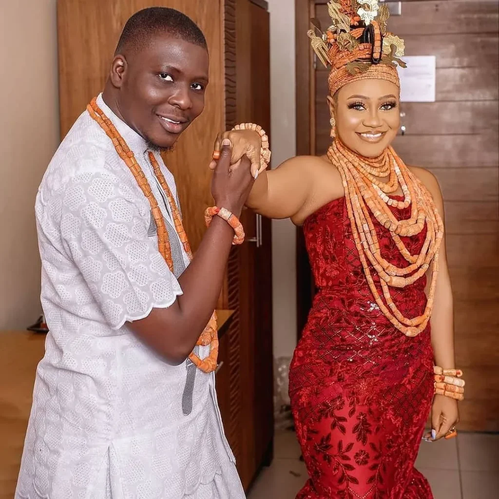 Edo traditional marriage attire