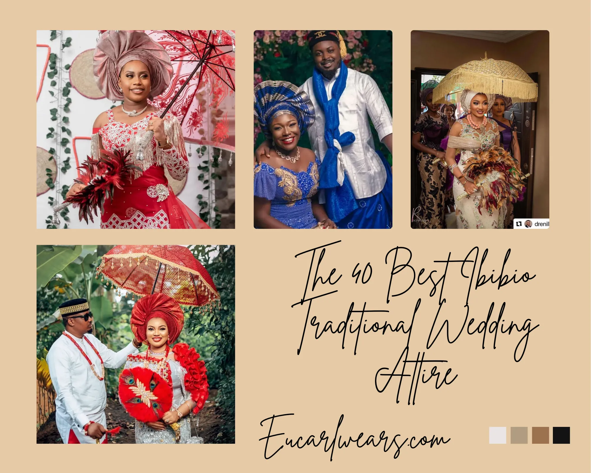 Ibibio traditional wedding attire