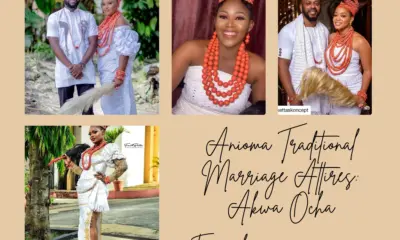 Anioma Traditional Marriage Attires: Stylish Akwa Ocha For Couples