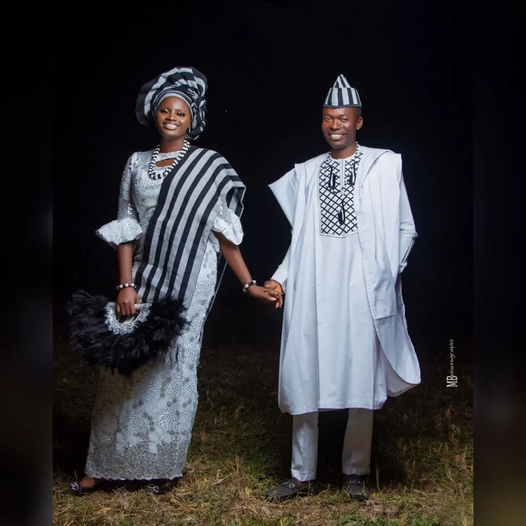 Ipele and gele for Tiv bride