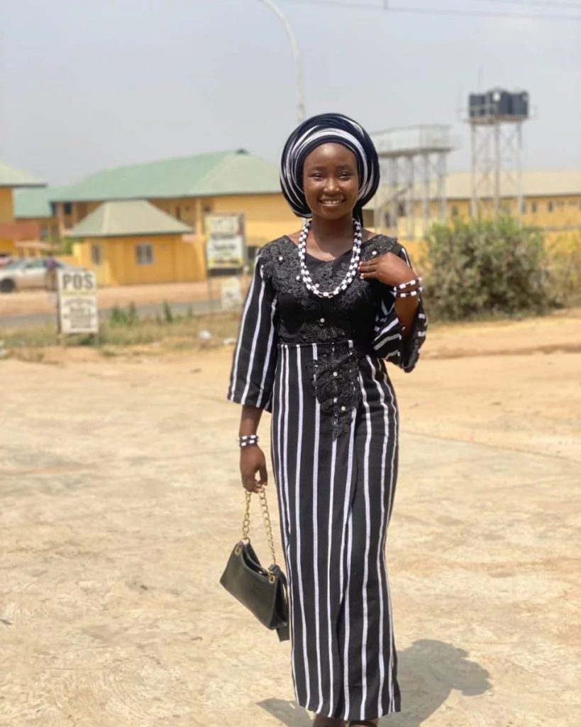 Tiv wedding guest in traditional outfits 