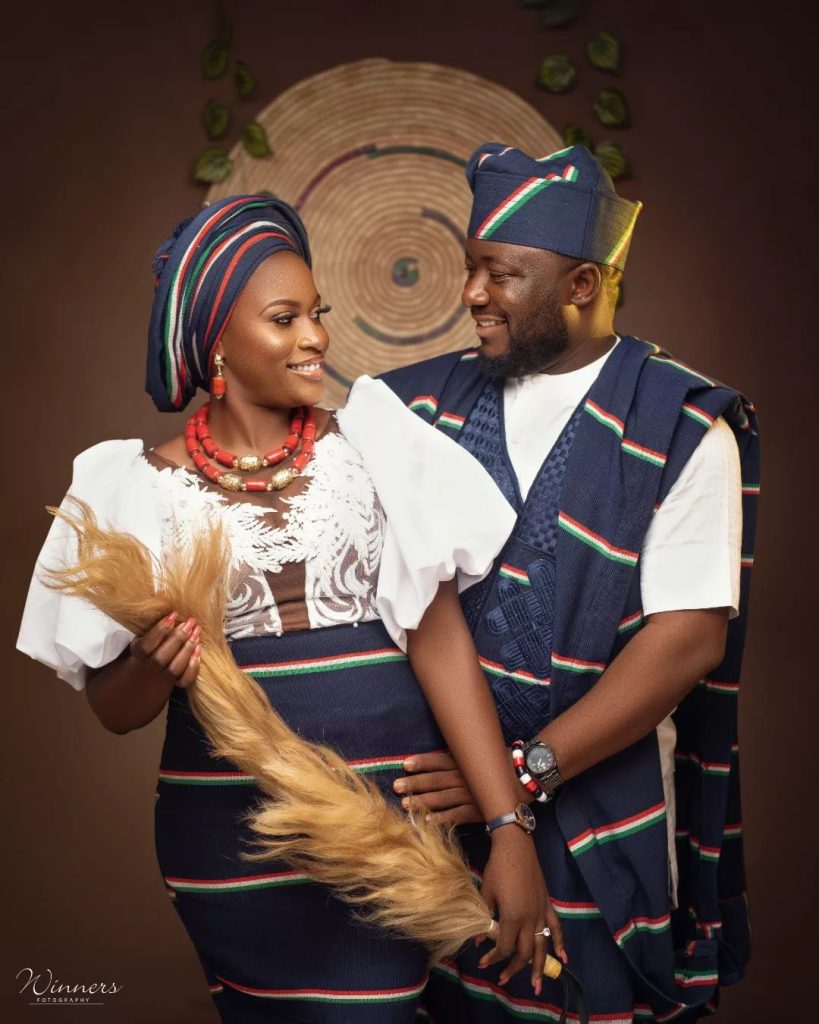 Eggon Traditional wedding attire