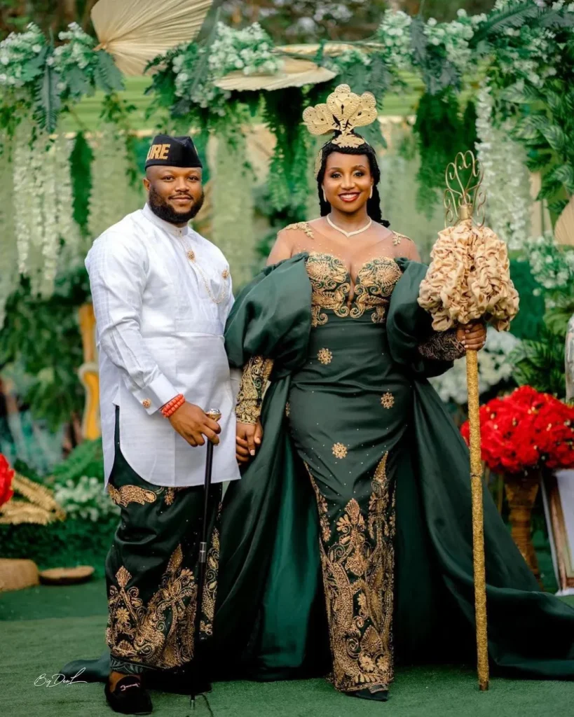 Efik wedding dress