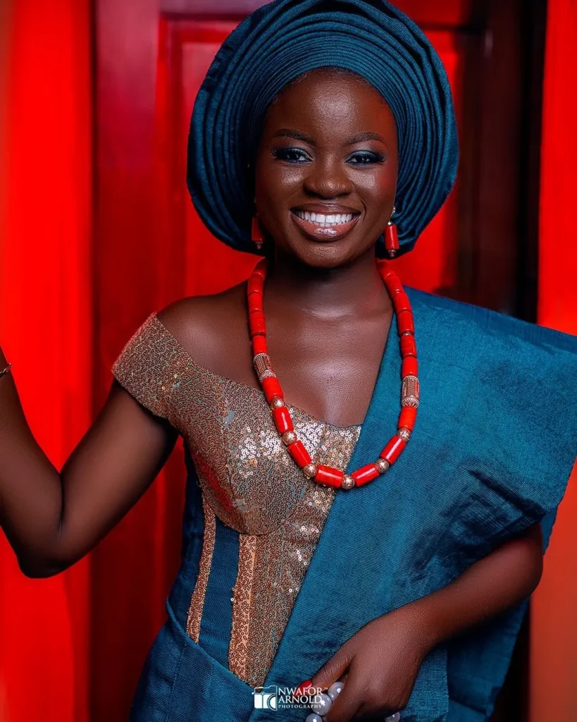 Yoruba Traditional Wedding dress for bride