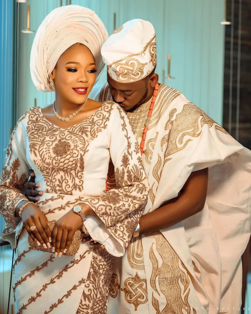 Yoruba Traditional couples outfits