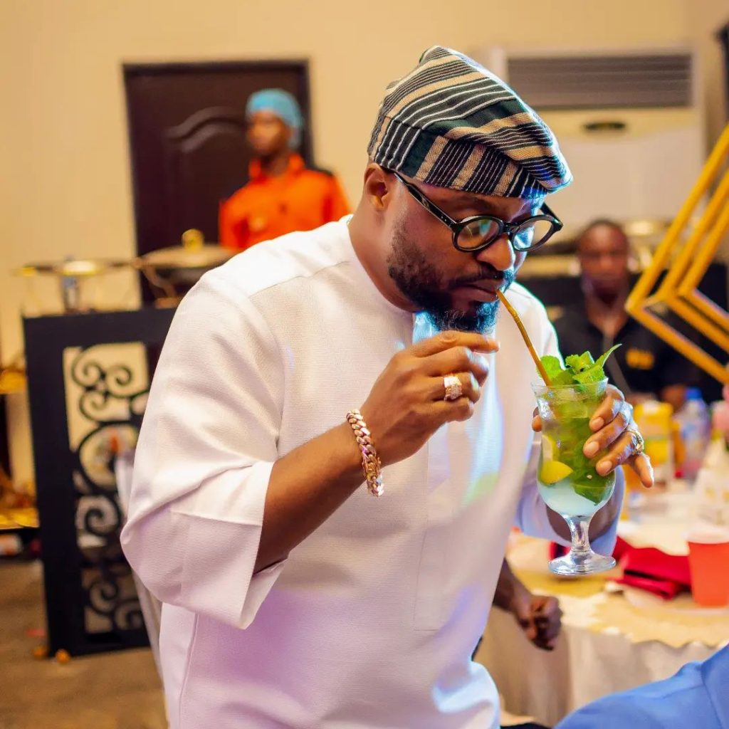 Male Yoruba wedding attire 