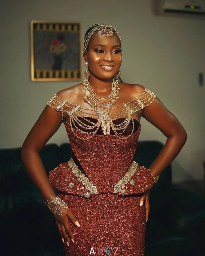 Itsekiri Traditional Wedding Attire For the bride