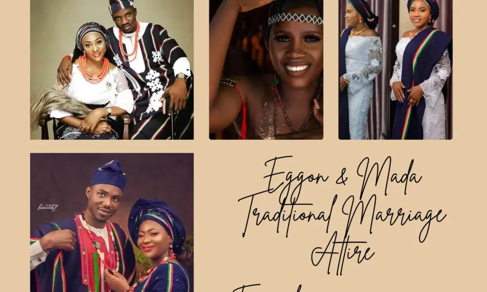 Eggon traditional wedding attire