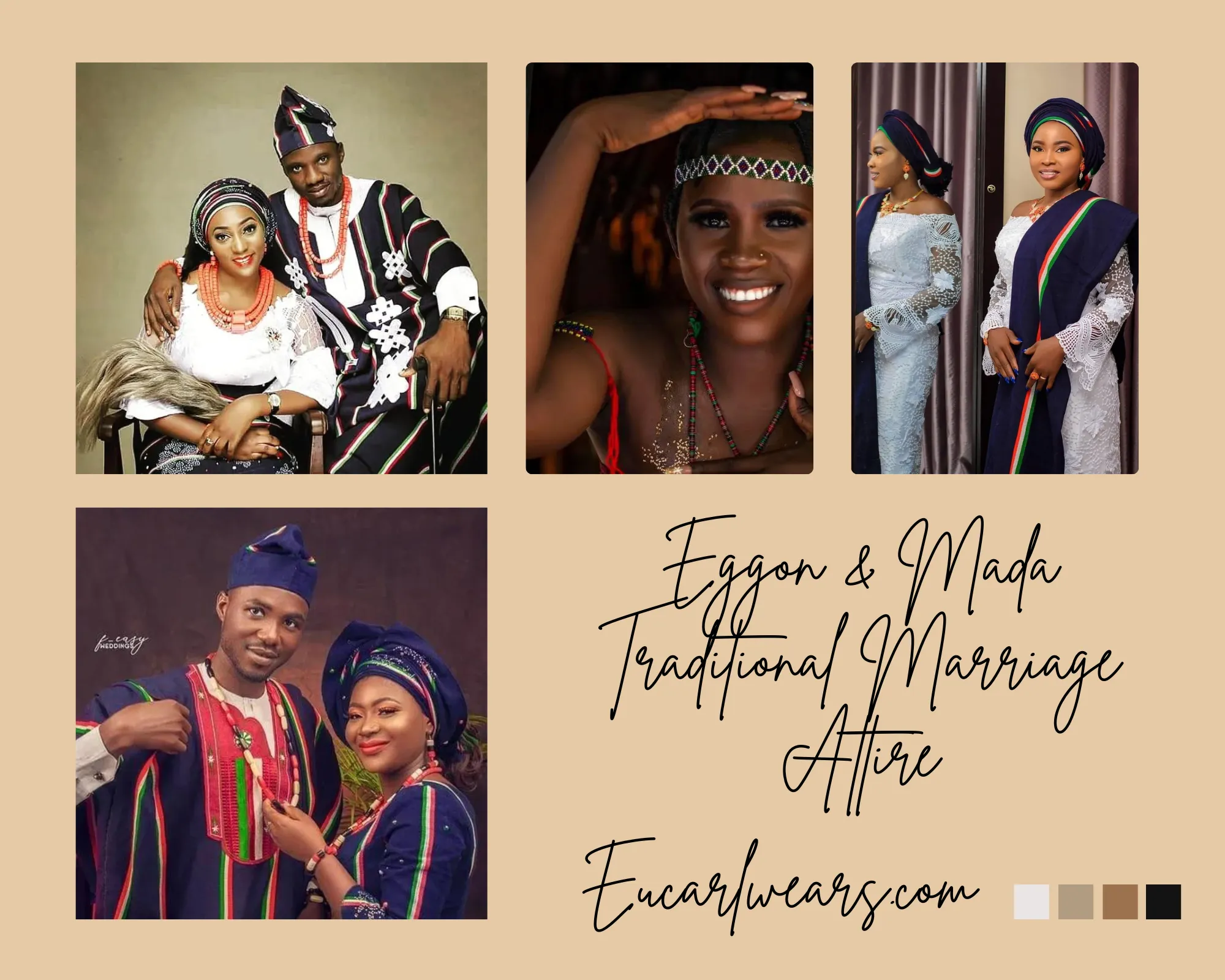 Eggon traditional wedding attire