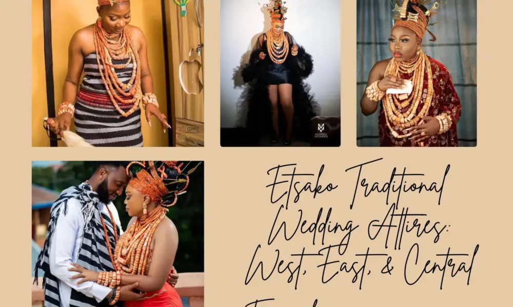 etsako traditional wedding attire