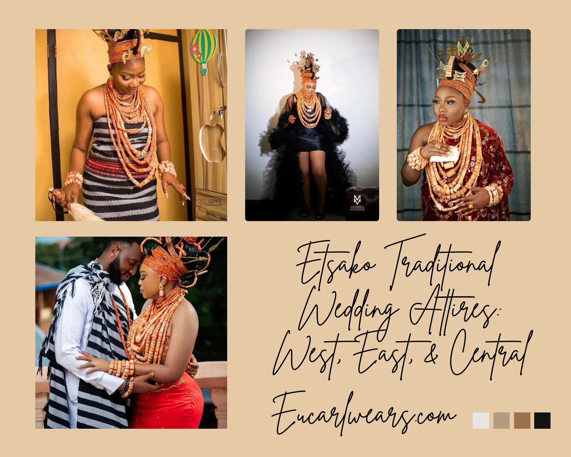 etsako traditional wedding attire