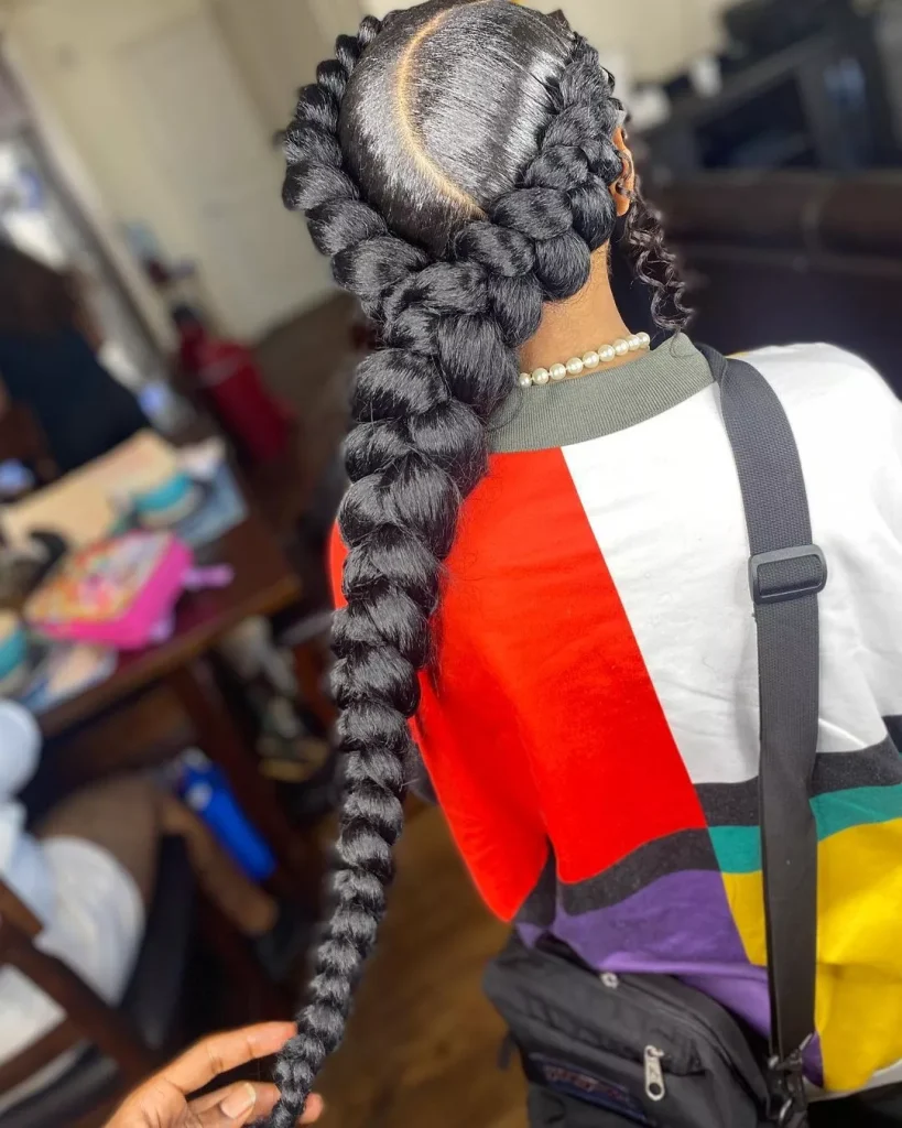 Two butterfly braids